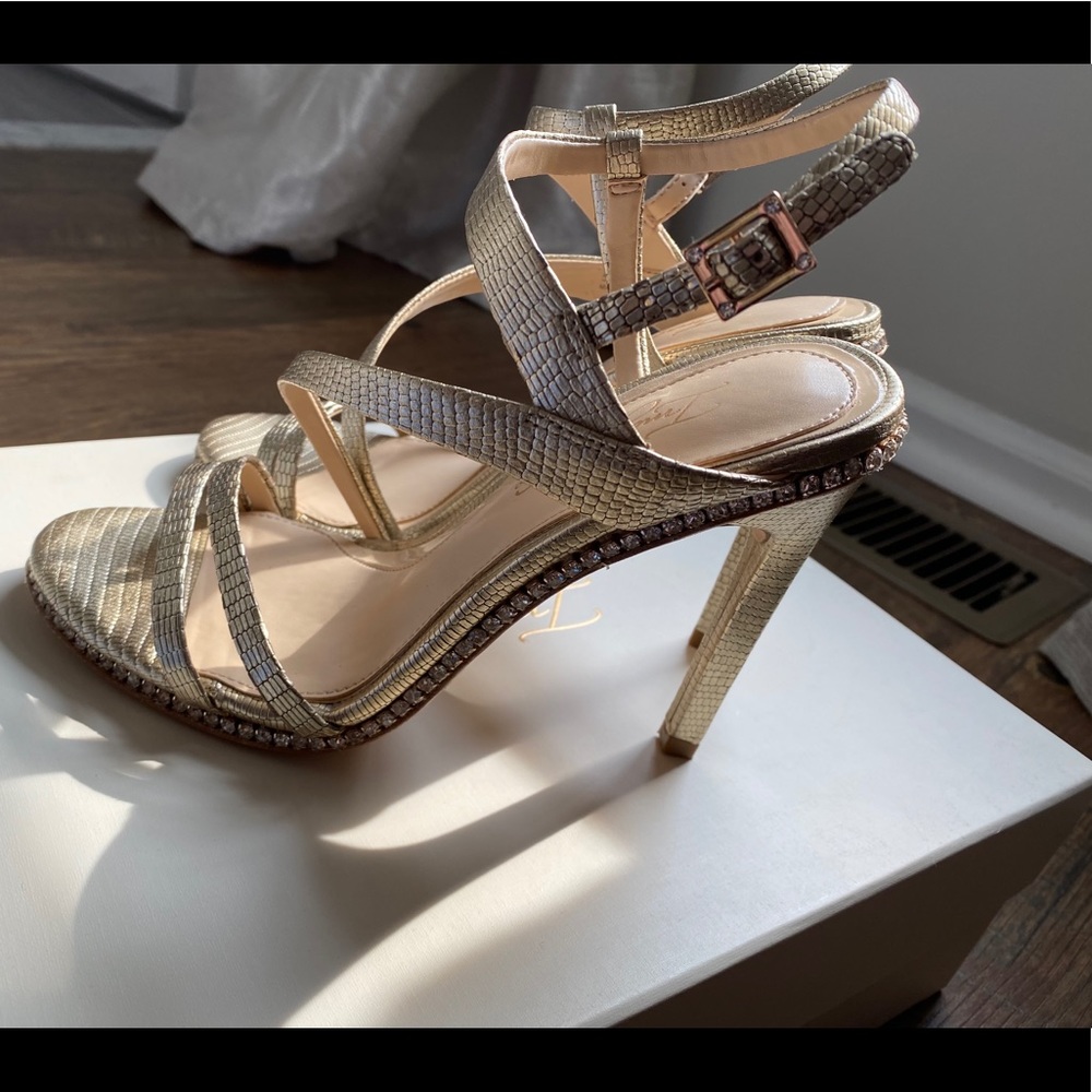 Vince Camuto Gold Heels